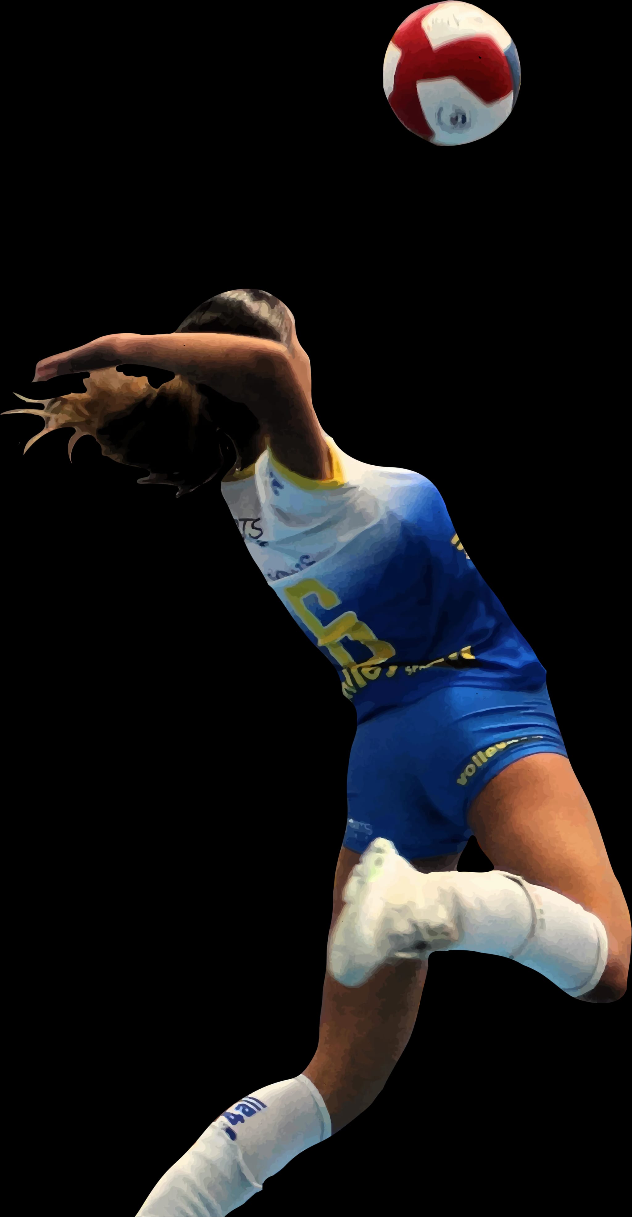 Beach volleyball player